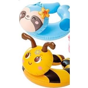 Intex, 43234-2327 2 Pack 59220EP - Animal Head Split Ring Pool Floats Bundle