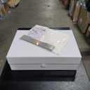 13"X9"X4" Large White Magnetic Gift Box with Lid and Ribbon for Presents