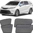 ZATOOTO Car Window Shades for Toyota Sienna 2020-2024, Car Side Window Shades for Baby, Breathable Mesh Car Window Covers Screen for Your Baby from 99% UV Rays and Bugs, Car Privacy Shades from Glare