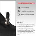 AR-PRO 2.25/2.50-16 Dirt Bike Inner Tubes with TR4 Straight Valve, 70/90-16 Heavy Duty Off-Road Motorcycle Inner Tubes, Compatible with Honda CRF 80F/XR 80/XR 80R and More (1-Pack)