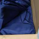 10-Pack Navy Blue Tablecloths for Rectangle Tables, 60 x 120 Inches, Stain-Resistant Polyester Fabric for 6 Foot Tables - Washable Table Covers for Weddings, Birthday Parties, Events