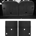 KKTR-CAR Rear Seat Protection Cover,Third Row Back Seats Cover, Back Seat Protector Rear Pet Seat Cover for 6 Seater 7 Seater Tesla Model X Accessories (2021-2025) (Model X)