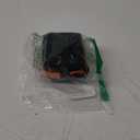 Insulin Peptide Vial Case for Fridge, with Logo and Hand Strap, Fits 5-10ml Vial, Not Fit Tall 10ml Vial, Orange Zipper and Black, 7 Vials Holder