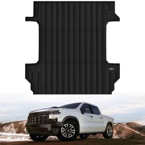 LASFIT Truck Bed Mat 2019-2026 for Chevrolet Chevy Silverado 1500 | GMC Sierra 1500 (Only Fit 5.8FT Bed), Bed Liner for Chevy Silverado GMC Sierra 1500, Not Fit Optional CarbonPro Bed