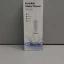 FRESKO Water Dental Flosser for Teeth, 300ML Cordless Flosser with Constant Pressure, Rechargeable Oral Irrigator Cleaner for Travel Home Use and Braces Care, IPX7 Waterproof, 5 Jet Tips (White)