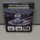 Charger Compatible with Ring Gen 4 Size 7, Fast Charging Dock with USB-C Cable (Not Compatible with Ring Gen 3)