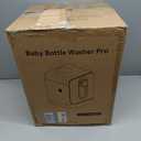 ICUIRE Baby Bottle Washer and Sterilizer and Dryer, 131-167F High Temperature Sterilize for Baby Stuff, 3.2L Water Tank to Clean Bottles, Pump Part &Pacifiers&Bowl, Newborn Parents One-Hand Operation (Beige)