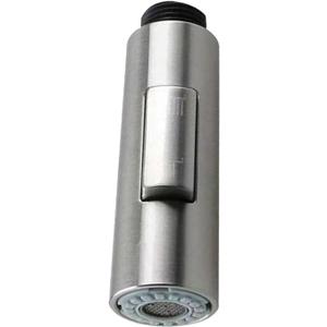 Tap Nozzle Head - Shower Faucet, Water-Saver Sprayer | Multi-Setting Aerator Adapter for Bathroom and Kitchen Fixtures with Retractable Hose for Daily Use or Holiday Season Replacement Needs (Silver)