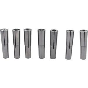 MT2 Taper Collet Set Bore Size 1/8-1/2 inch for Machining Turning 7 Pack
