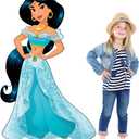 Cardboard People Jasmine Cardboard Cutout - Princess Friendship Adventures, One Size