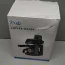 Coffee Machine, 3.5 Bar Espresso & Cappuccino Machine with Steam Wand, Compact Design Coffee Maker for Latte, Safety Lock & Tritan Cups, 800w, Black