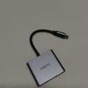 USB C to Dual HDMI Adapter 4K@30Hz, KOZYC USB C Hub Multiport Adapter with 2xHDMI, USB 3.0, 100W PD, Support USB C to HDMI Splitter Extended Display for MacBook Pro (MST is not Supported on MacOS)