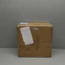 3-Shelf Corner Cabinet  Storage Cupboard with Stylish Shutter Doors and Adjustable Shelves for Kitchen or Bathroom Furniture by Lavish Home (White) (Pack of 2)