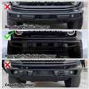 Mabett License Plate Bracket for Ford Bronco 2026202-2025 2/4-Door, Iron License Plate Frame for Heavy-Duty Modular Bumper Bronco Accessories