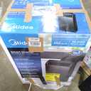 Midea Duo 12,000 BTU (10,000 BTU SACC) High Efficiency Inverter, Ultra Quiet Portable Air Conditioner, Cools up to 450 Sq. Ft., Compatible with Alexa/Google Assistant, Includes Remote (Black)