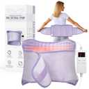 Heating Pad for Period Cramps, Upgraded Wrap Heating Pad for Back Pain Relief, Large 12''x 24''Heat Pad +26" Belt Adjustable 4 Timer 6 Heat Level Auto Shut Off, Christmas Birthday Gifts for Women Mom