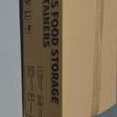 Skroam 10 Pack Glass Meal Prep Containers, 22 OZ Glass Airtight Food Storage Containers with Lids, Pantry Kitchen Storage Containers for Lunch, Food Storage, Meal Prep, Lunch Bento Boxes (Grey)