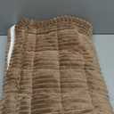 Awjcsv Couch Cover for Dogs Washable, Fuzzy Pet Couch Covers for 3 Cushion Sofa Pet Friendly, Non Slip Sofa Cover (Dark Brown, 27.6" x 59"/70 x 150cm)