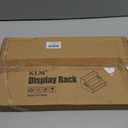 KLM Bottle Display Shelf, Coffee Syrup Rack Organizer, 3 Step Countertop Rack, Mini Bar, Cabinet, Home Retro Bar Shelf Stand for  Whiskey, Spirits