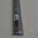 15" 3 Fold Side Mount Full Extension Ball Bearing Drawer Slides Silver Tone 2pcs