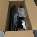 PASAMIC Outdoor Solar Post Lights, 2-Pack 63" Dusk to Dawn Solar Lamp Posts, Waterproof Floor Lamps, Warm White Pole Lights for Patio with Replaceable Bulb