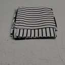 TAJWE Outdoor Waterproof Pillow Covers 18X18 Set of 4 Black and White Modern Geometry Stripe Decorative Cushion Cases for Patio Furniture Couch Porch