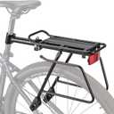 Rear Bike Rack - Bike Cargo Rack Quick Release Mount - Large Capacity Bicycle Pannier Rack 60lbs, Touring Carrier Rack fit 24-29 and 700c