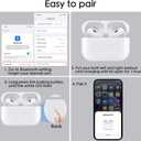 Original Earbud A2084 for Left Apple Airpods Pro 1st Gen Earbud,Replacement for iPod Pro 1st Generation,Compatible with OEM AirPod Pro Charging Case A2190, A2083,Single Left Ear Side Only(A2084)