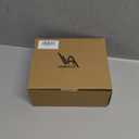 Amerdeco 6 Pack Matte Black Privacy Door Handles, Heavy Duty Interior Bedroom Door Lever, Door Handles Interior for Bathroom