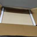 Huuger Nightstand with Charging Station, Side Table with Fabric Drawers, End Table with Open Shelf, Bedside Table with USB Ports and Outlets, Night Stand for Bedroom, White Marple (11.8"D x 15.7"W x 23.6"H (2 Drawers))