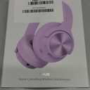 Noise Cancelling Headphones: Wireless Over Ear Bluetooth Headphones with 130H Playtime - Hi-Res Sound Custom EQ via App Deep Bass Comfort Fit Ear Cups for Travel Home Office