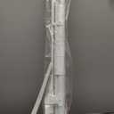 Retractable Baby Gate for Stairs, 55" Wide Mesh Dog Gate Indoor, 34'' Tall Child Gate for Doorways, Hallways, Deck, Indoor Outdoor Pet Baby Safety Essentials for Home, White