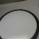 Black Flush Mount Ceiling Light, 13 Inch LED Ceiling Light Fixture with 5CCT(2700K/3000K/3500K/4000K/5000K Adjustable), 23W Saturn Flush Mount Ceiling Lighting for Kitchen Hallway Stairwell