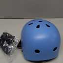 Kids Bike Helmet, Adjustable and Multi-Sport, from Toddler to Youth, 3 Sizes (Large: 22.4" - 24.0", Blue)