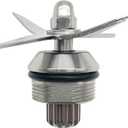 Wet Blade Assembly 104675 STM102R 1152 for Vitamix Blender 500 4500 5000 5200 5500 6300 E310, Base Blade Replacement for Vita-Mix VM0102 VM0103 VM0104 VM0197, Fits 64oz, 48oz, 32oz Standard Containers