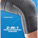 ACE Brand Flex Comfort Compression Knee Sleeve with Stabilizers 208703, X-Large