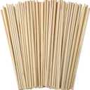 150 Pcs Wooden Dowel Rods - 1/8 x 12 Inch Wooden Sticks for Crafts Unfinished Natural Bamboo Sticks for Flower Bouquet and DIYers