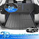 CX5 Floor Mats - Car Mats for Mazda CX5 2013-2016, All Weather Floor Mats and Cargo Liner with Backrest Mat for CX5 Accessories, Heavy Duty Rubber Mats, Car Accessories