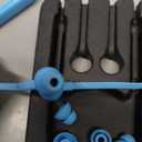 Beats Flex Wireless Earbuds - Apple W1 Headphone Chip, Magnetic Earphones, Class 1 Bluetooth, 12 Hours of Listening Time, Built-in Microphone - Flame Blue