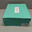 Ankis Knee High Boots for Women Squared Toe Chunky High Heel with Side Zipper Long Boots (8, White Pu)