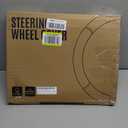 Skechers Air-Cooled Steering Wheel Cover,Leather Car Steering Wheel Cover Universal Fit 14" 1/2-15" Car Wheel Protector for Men Women Fit Suvs,Vans,Sedans,Car,Trucks,Black