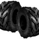 PHILTOP 16x8-7 ATV UTV Tires, 4-Ply Super Mud 16x8-7 ATV All-Terrain Tire for Riding Mowers, Golf Carts, Off-Road,2 Pcs,Tubeless (Z-120)