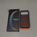 TORRAS for iPhone 17 Pro Max Case with Stand, [Fit for MagSafe] [MilitaryGrade Protection] [Camera Control] Translucent Slim for iPhone 17 Pro Max Phone Case AntiFingerprint Ostand, Deep Blue