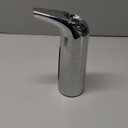 Automatic Soap Dispenser Touchless: 14oz/400ml Liquid Hand Soap Dispenser with Infrared Sensor, Battery Operated Electric Dispenser for Kitchen Bathroom Hotel, IPX6 Waterproof (Silver)