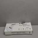 Electric Spin Scrubber, Dreazu IPX7 Shower Scrubber with 7 Replaceable Brush Heads & Retractable Handle, 2-Speed Adjustable Shower Cleaner for Bathroom, Bathtub, Kitchen, Tile Floors (White&black)