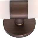 GEORGE KOVACS P5042-647B Saber Vanity Bath Light, 2-Light, 120 Total Watts, 4.75-in H x 20-in W, Painted Copper Bronze Patina