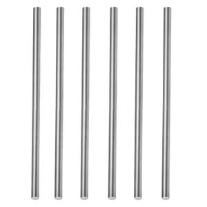 1/4' x 12' Round Solid Stainless Steel Rod Bar, 6.35mm x 305mm, Smooth Metal Shaft for DIY Craft, Model, Metal Working Hobbies