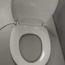 Bemis Radiance Heated Night Light Toilet Seat, Slow Close Adjustable Fit Long Lasting Plastic Seat, Round, White