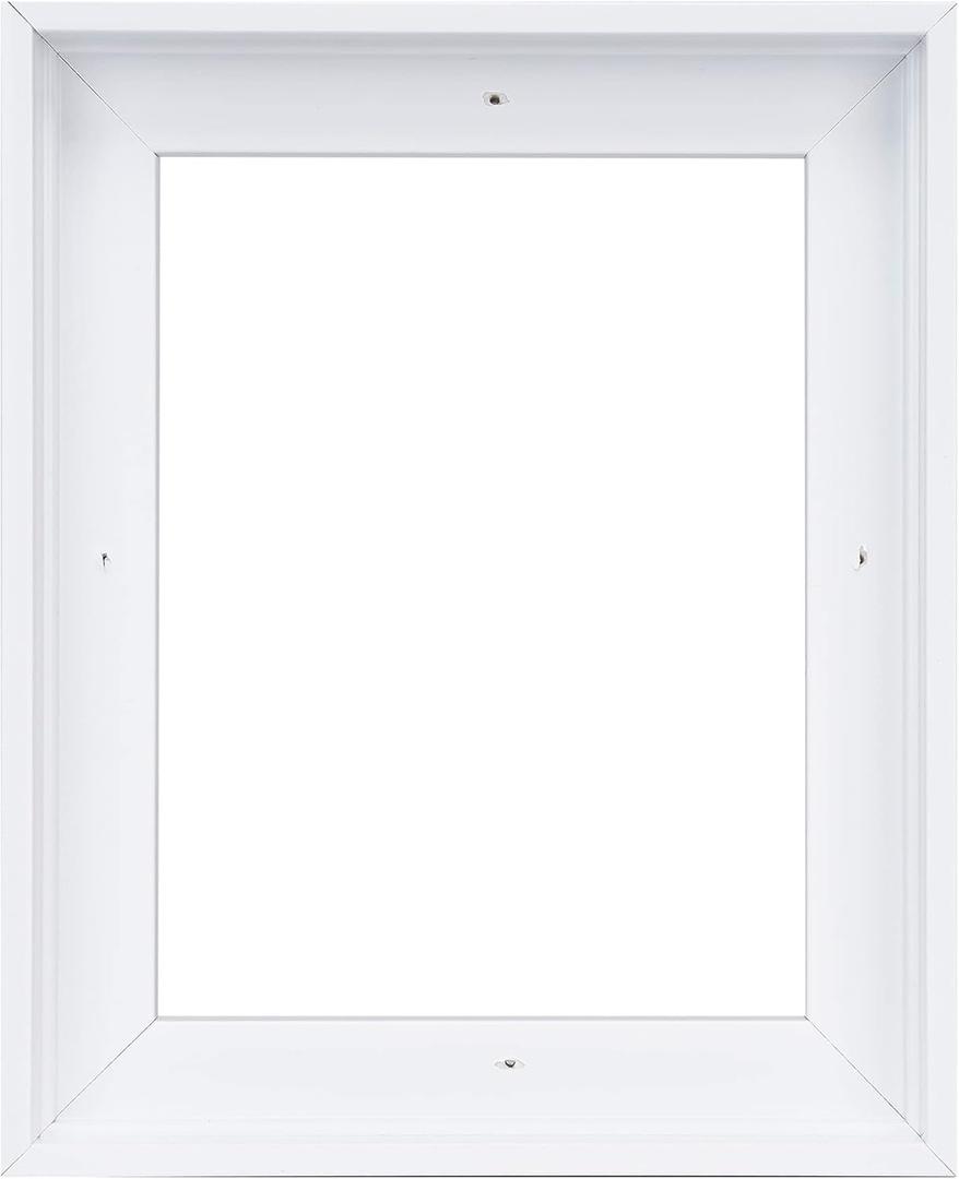 Canvas Floater Frames,Canvas Floating Frame,Floater Frame for Canvas,Floater Frames for Canvas Paintings,Canvas Picture Frame (11"x14",White)