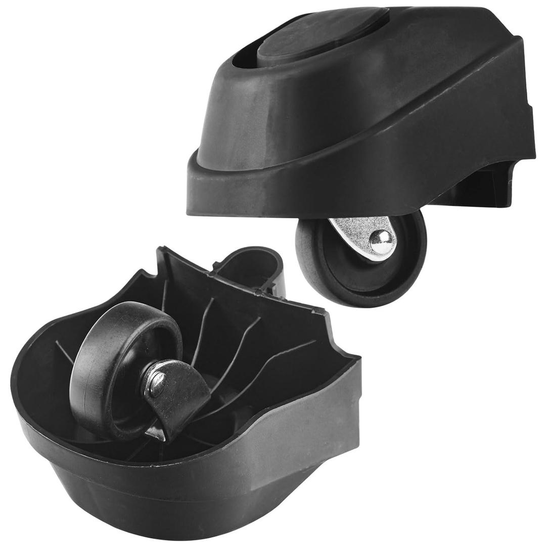 2 Pack 12388 Foot Caster & 12293 Caster Kit Compatible with Rid-GID 6 & 16 Gal Wet/Dry Vac Casters Wheels for Plate-Casters - Suitable for Part 20-Gallon Rigid Vacuum